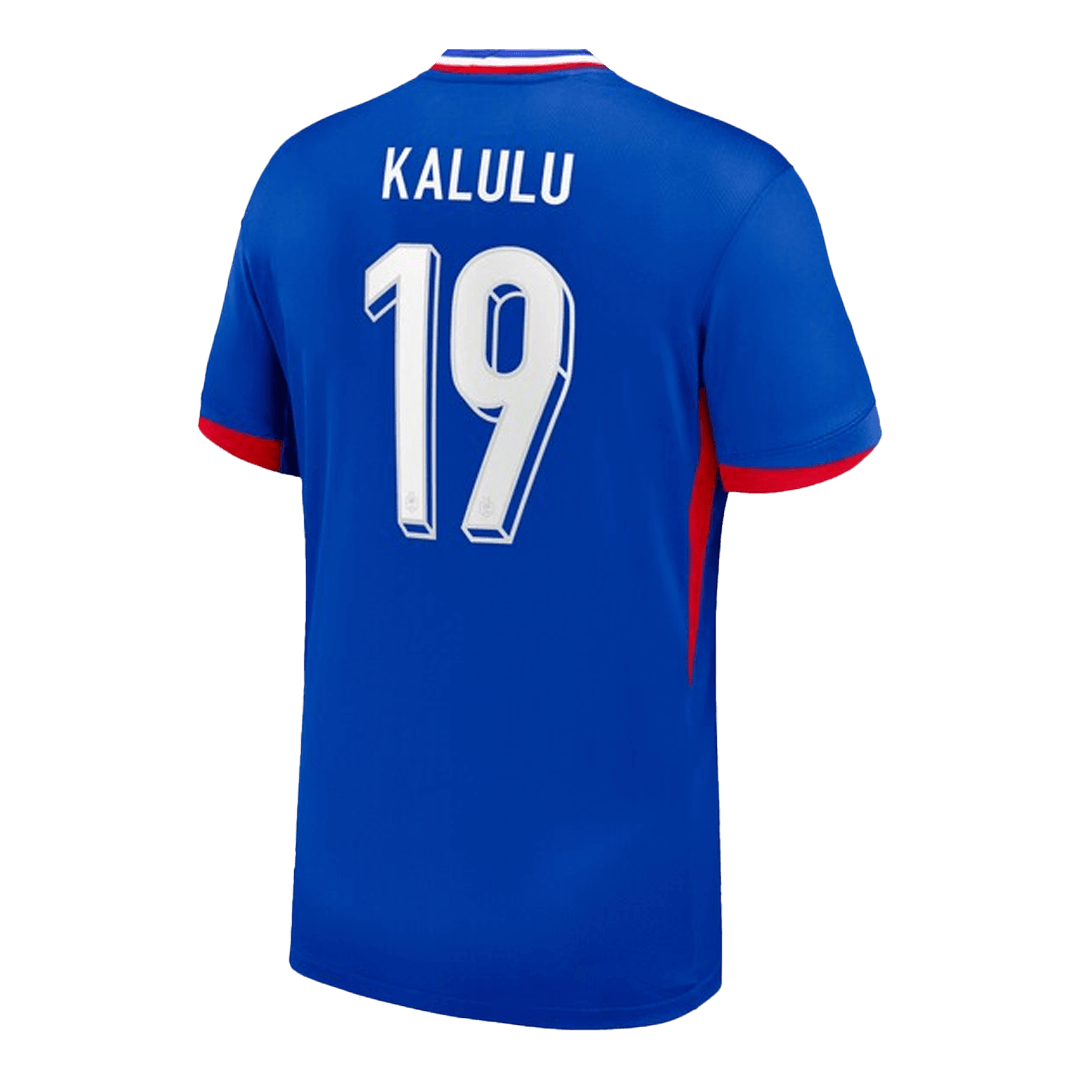 KALULU #19 France Home Soccer Jersey - Soccerdeal