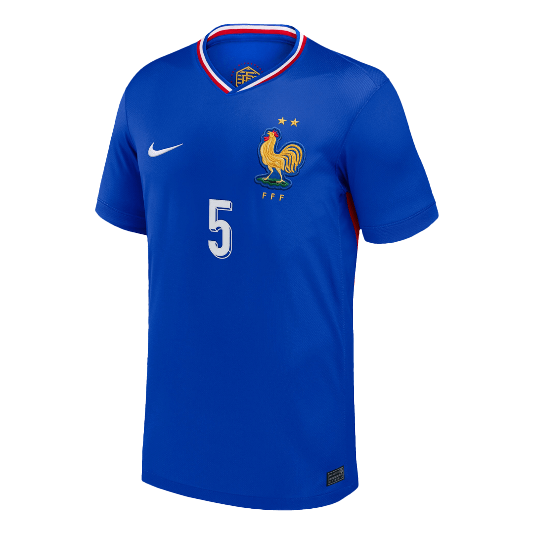 KOUNDE #5 France Home Soccer Jersey - Soccerdeal