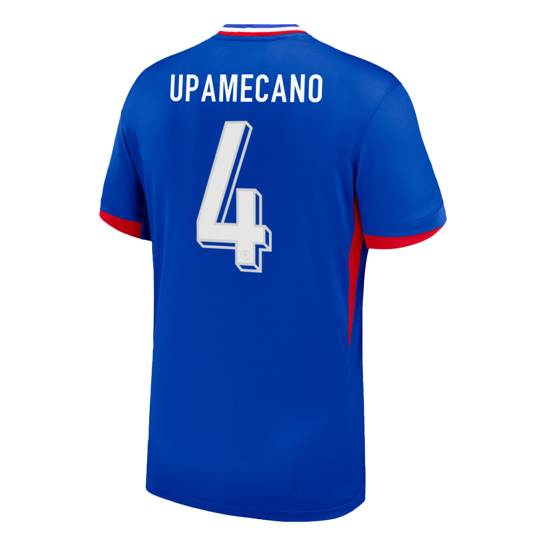 UPAMECANO #4 France Home Soccer Jersey - Soccerdeal