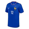 KOLO MUANI #12 France Home Soccer Jersey 2024 - Soccerdeal