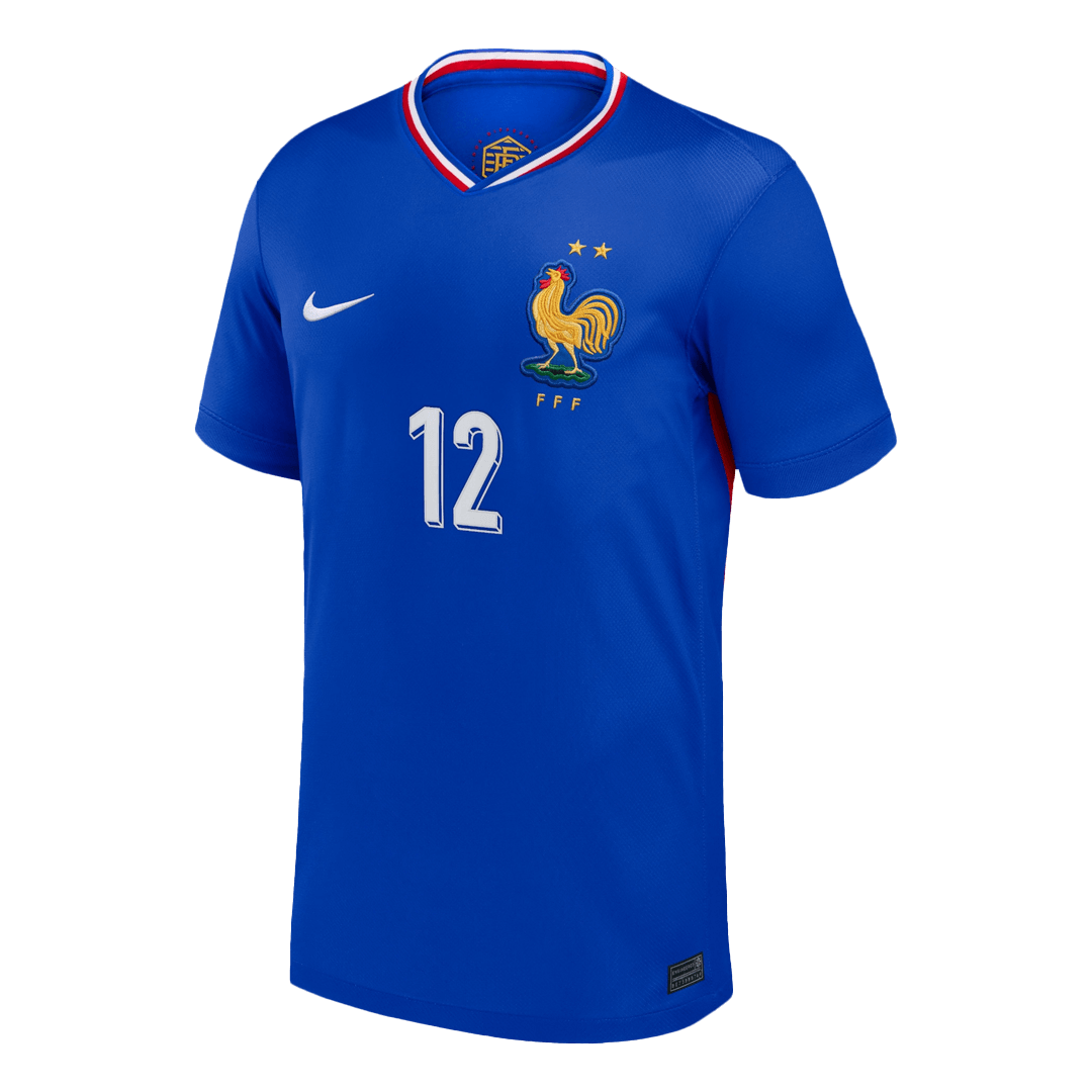 KOLO MUANI #12 France Home Soccer Jersey - Soccerdeal