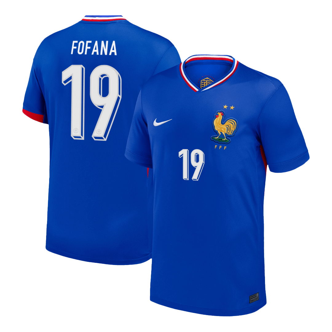 FOFANA #19 France Home Soccer Jersey - Soccerdeal