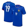 KALULU #19 France Home Soccer Jersey 2024 - Soccerdeal