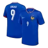 GIROUD #9 France Home Soccer Jersey 2024 - Soccerdeal
