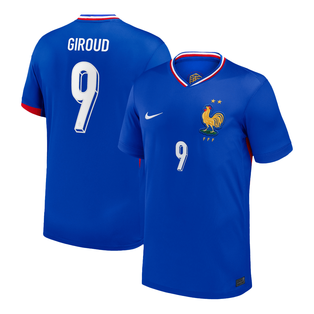 GIROUD #9 France Home Soccer Jersey - Soccerdeal