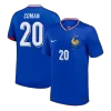 COMAN #20 France Home Soccer Jersey 2024 - Soccerdeal
