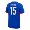 KONATE #15 France Home Soccer Jersey 2024 - Soccerdeal