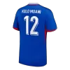 KOLO MUANI #12 France Home Soccer Jersey 2024 - Soccerdeal