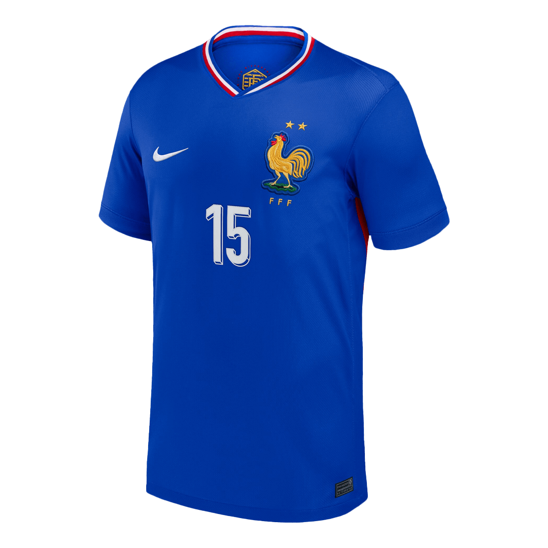 KONATE #15 France Home Soccer Jersey - Soccerdeal