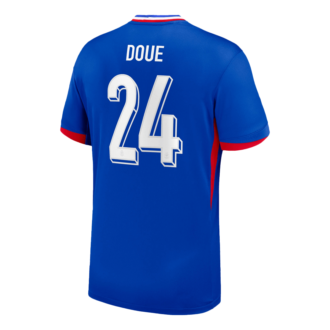 DOUE #24 France Home Soccer Jersey - Soccerdeal