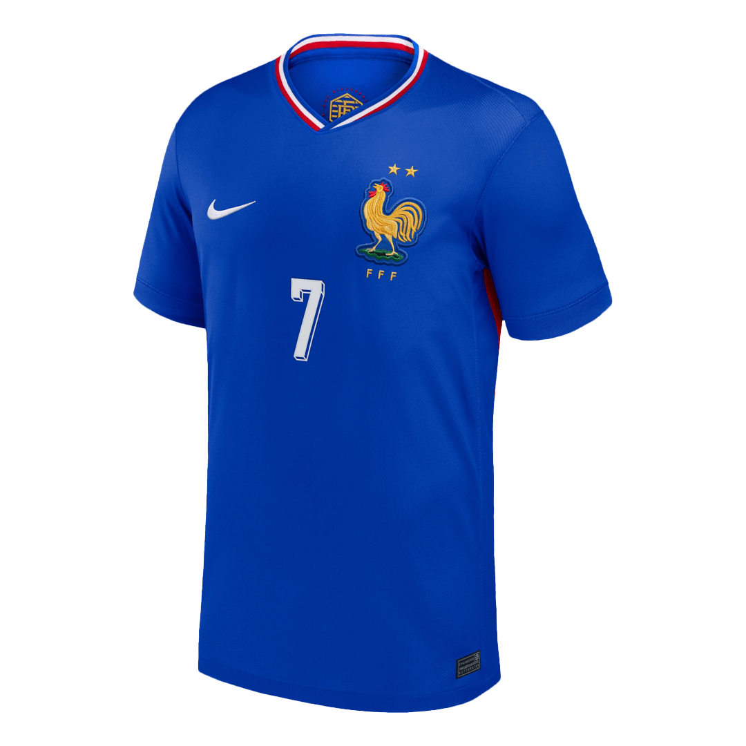 GRIEZMANN #7 France Home Soccer Jersey - Soccerdeal