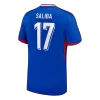 SALIBA #17 France Home Soccer Jersey 2024 - Soccerdeal