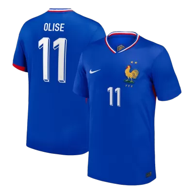 OLISE #11 France Home Soccer Jersey 2024 - Soccerdeal