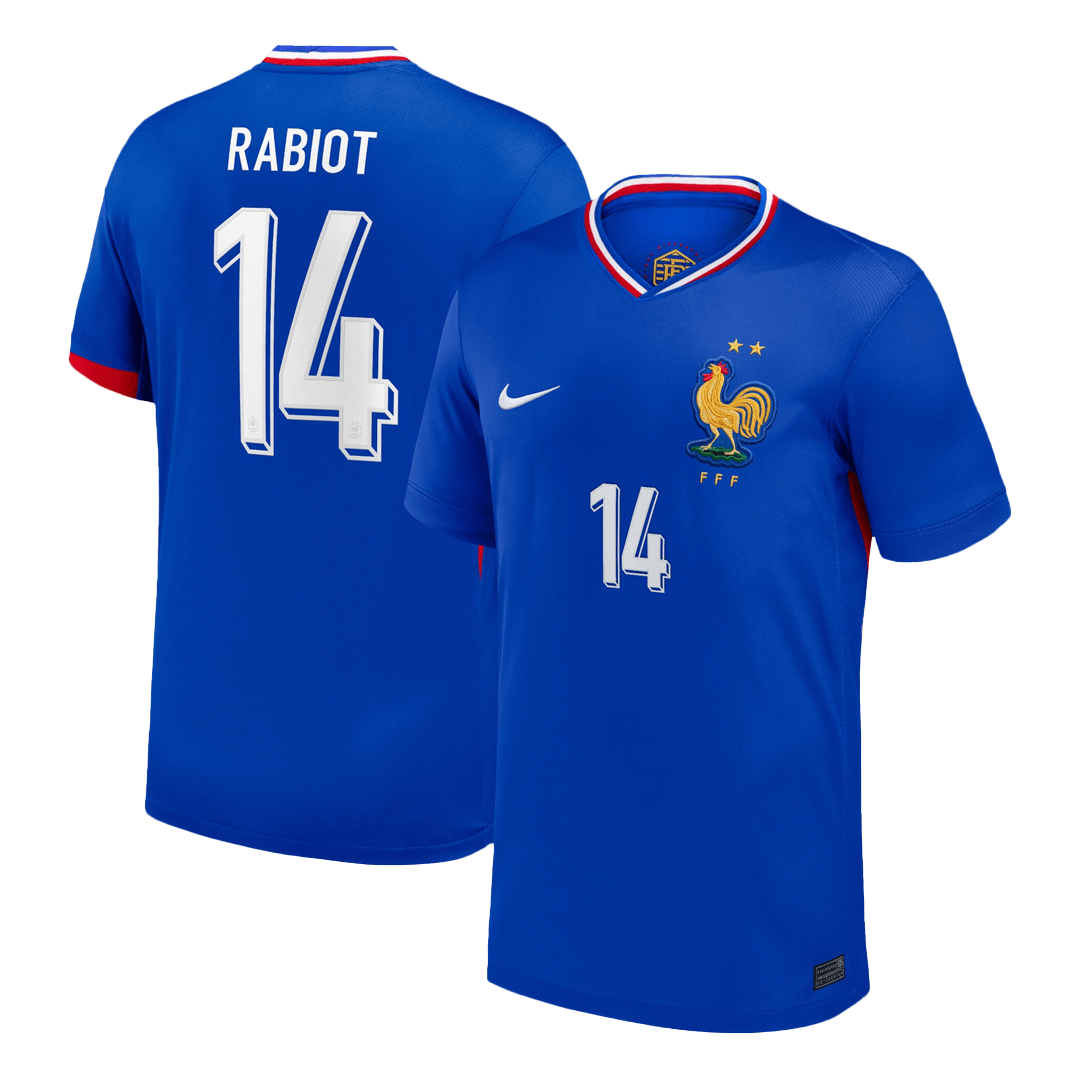 RABIOT #14 France Home Soccer Jersey - Soccerdeal