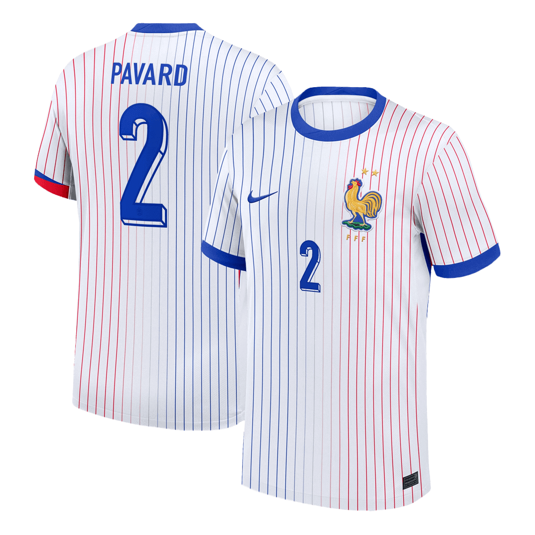 PAVARD #2 France Away Soccer Jersey - Soccerdeal