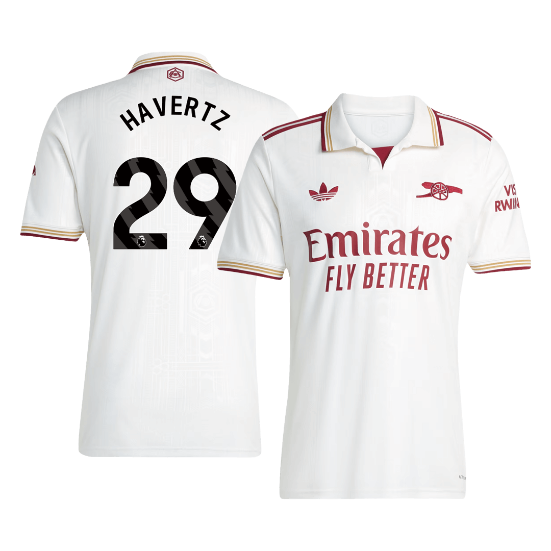 HAVERTZ #29 Arsenal Third Away Soccer Jersey 2025/26 - Soccerdeal