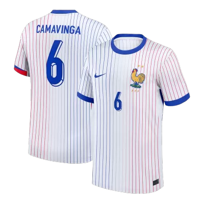 CAMAVINGA #6 France Away Soccer Jersey 2024 - Soccerdeal