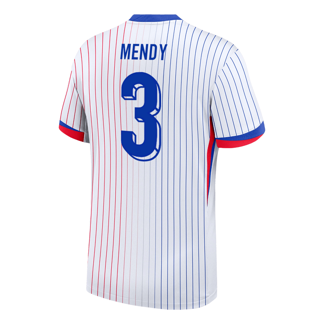 MENDY #3 France Away Soccer Jersey - Soccerdeal