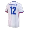 KOLO MUANI #12 France Away Soccer Jersey 2024 - Soccerdeal