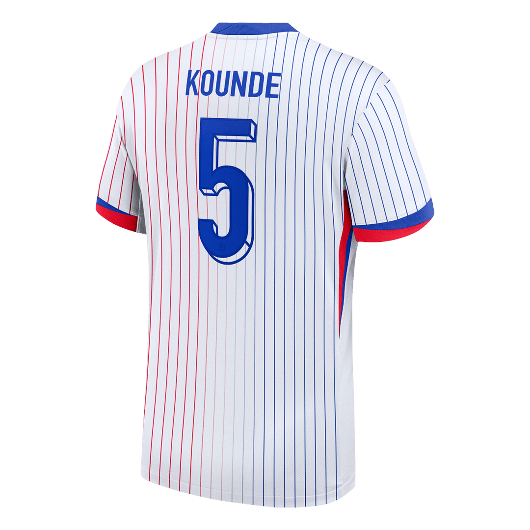 KOUNDE #5 France Away Soccer Jersey - Soccerdeal