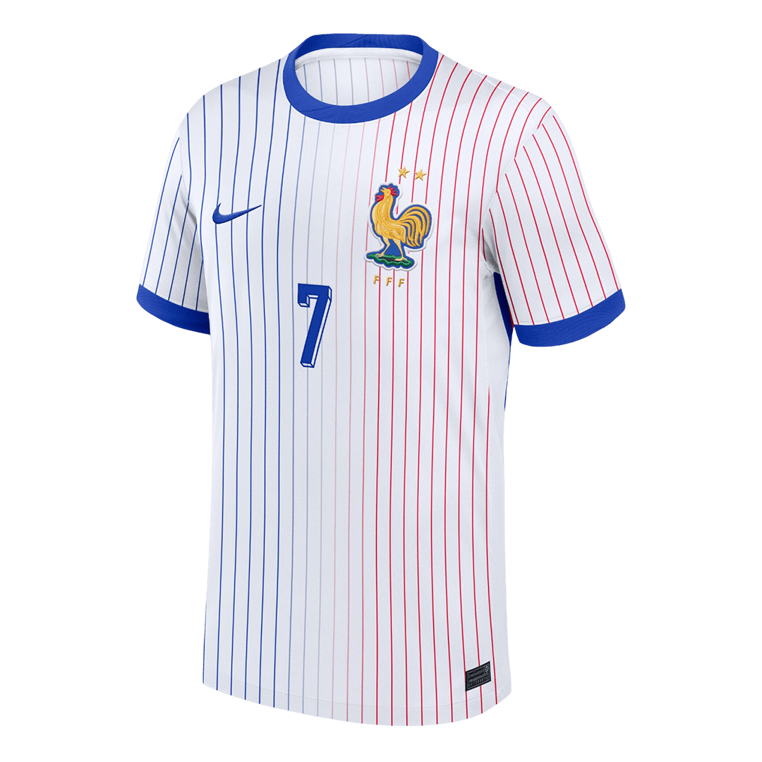 GRIEZMANN #7 France Away Soccer Jersey - Soccerdeal