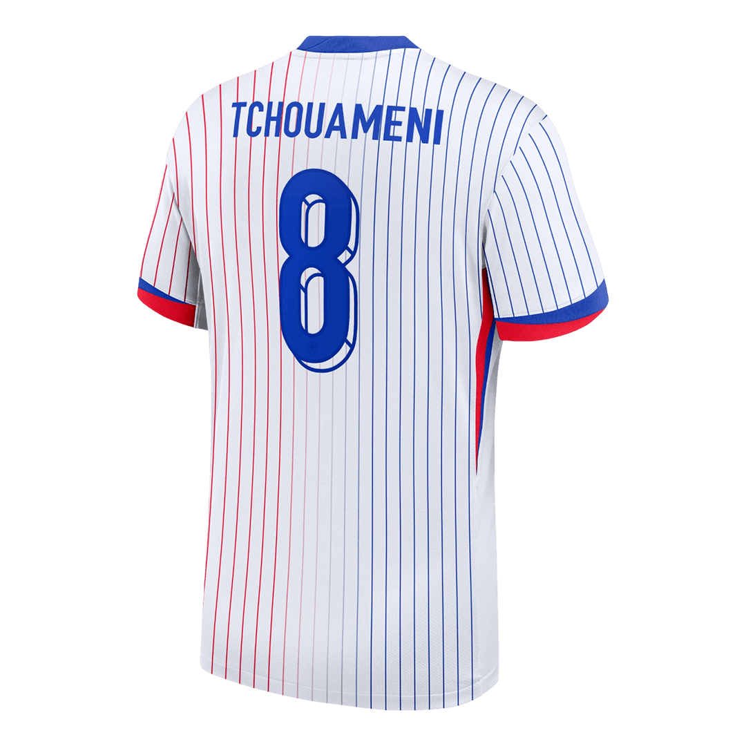 TCHOUAMENI #8 France Away Soccer Jersey - Soccerdeal