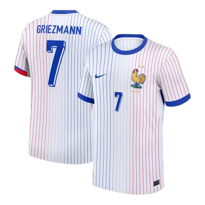 GRIEZMANN #7 France Away Soccer Jersey 2024 - Soccerdeal