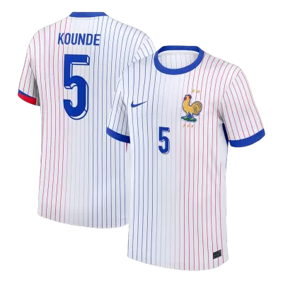 KOUNDE #5 France Away Soccer Jersey 2024 - Soccerdeal
