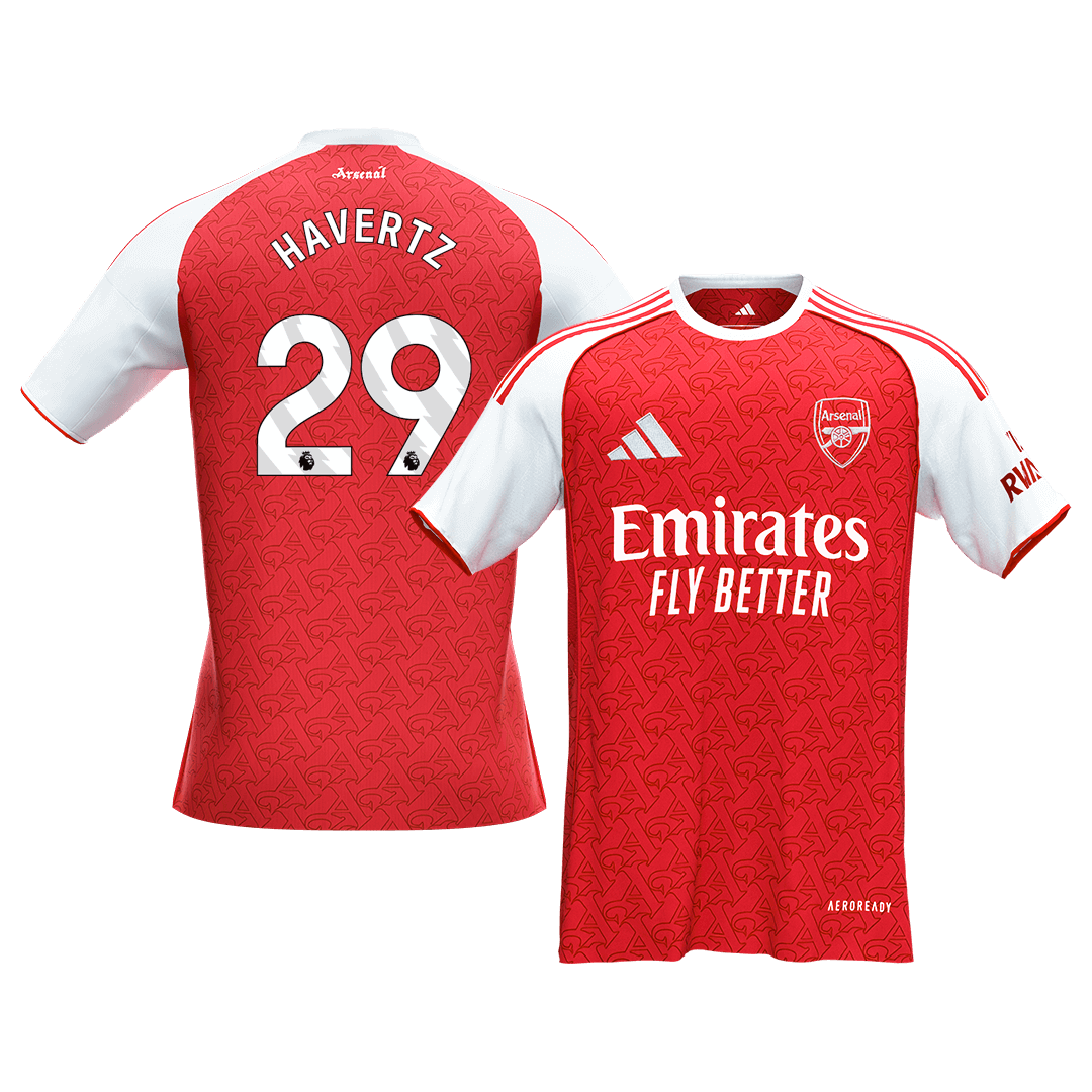 HAVERTZ #29 Arsenal Home Soccer Jersey 2025/26 - Soccerdeal