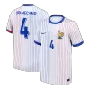 UPAMECANO #4 France Away Soccer Jersey 2024 - Soccerdeal
