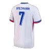 GRIEZMANN #7 France Away Soccer Jersey 2024 - Soccerdeal
