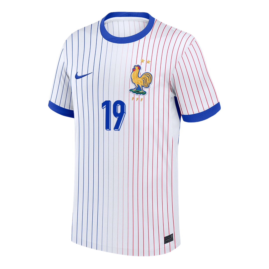 KALULU #19 France Away Soccer Jersey - Soccerdeal