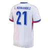 L.HERNANDEZ #21 France Away Soccer Jersey 2024 - Soccerdeal