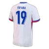FOFANA #19 France Away Soccer Jersey 2024 - Soccerdeal