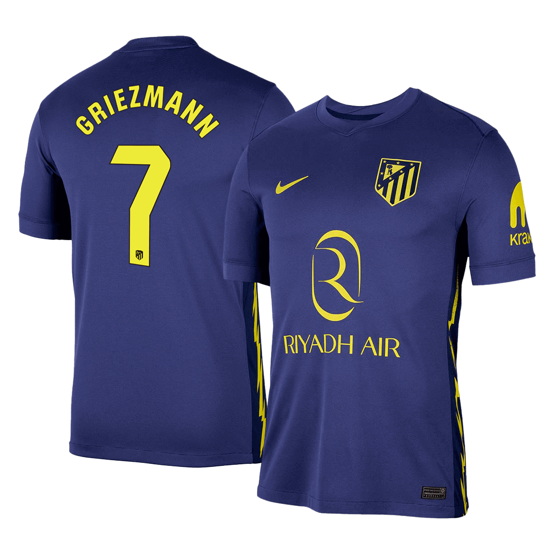 GRIEZMANN #7 Atletico Madrid Away Soccer Jersey 2025/26 - Soccerdeal