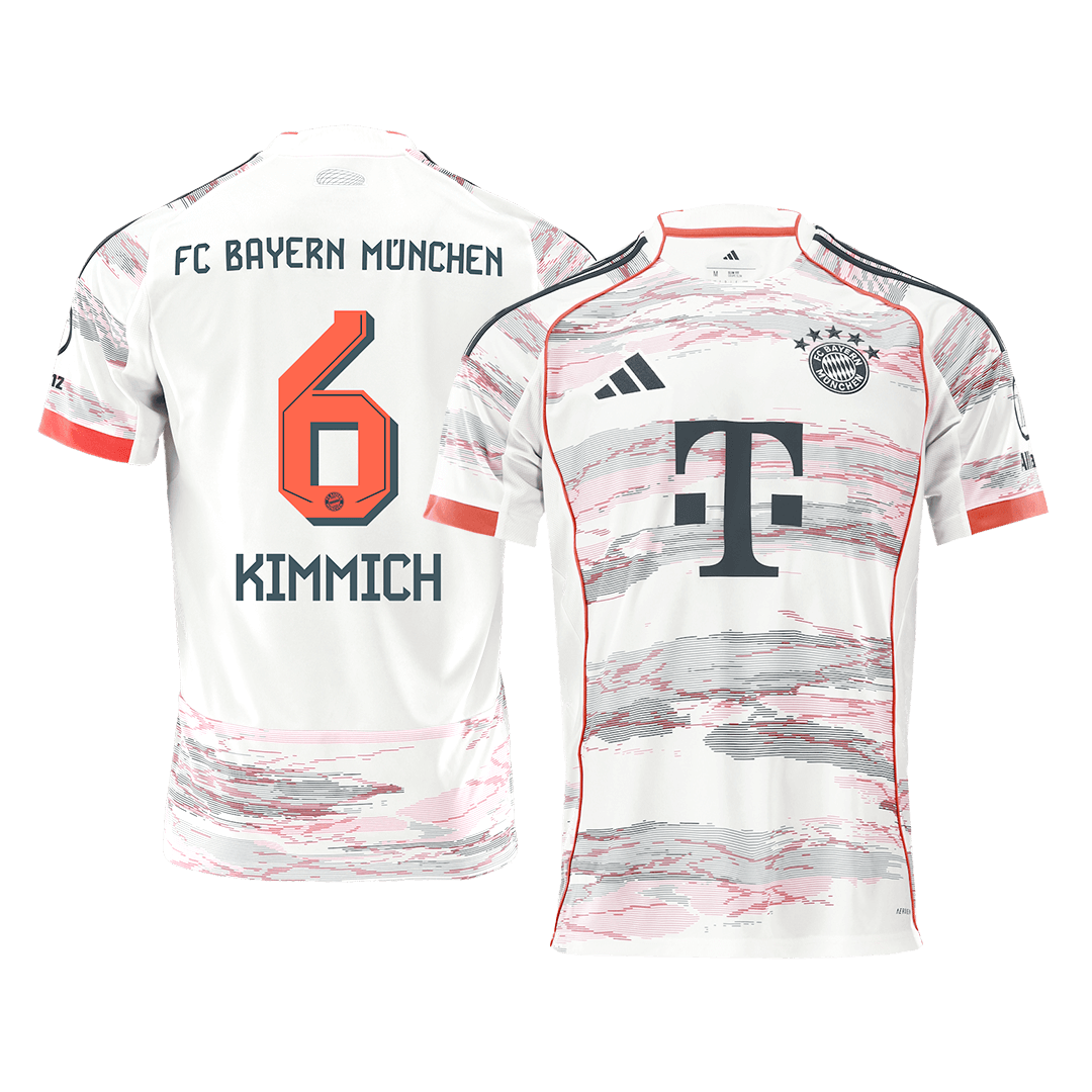 KIMMICH #6 Bayern Munich Away Soccer Jersey 2025/26 - Soccerdeal