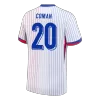 COMAN #20 France Away Soccer Jersey 2024 - Soccerdeal