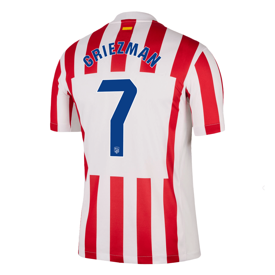 GRIEZMANN #7 Atletico Madrid Home Soccer Jersey 2025/26 - Soccerdeal