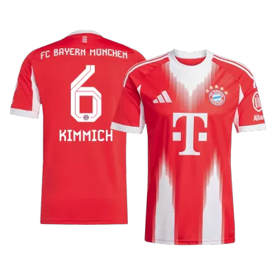 KIMMICH #6 Bayern Munich Home Soccer Jersey 2025/26 - Soccerdeal