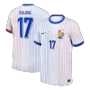 SALIBA #17 France Away Soccer Jersey 2024 - Soccerdeal