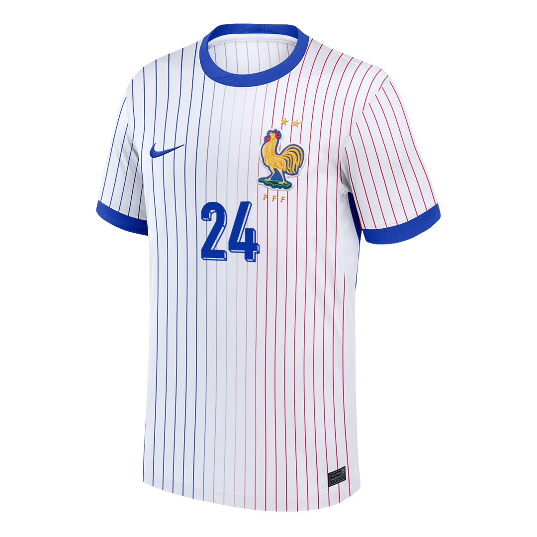 DOUE #24 France Away Soccer Jersey - Soccerdeal