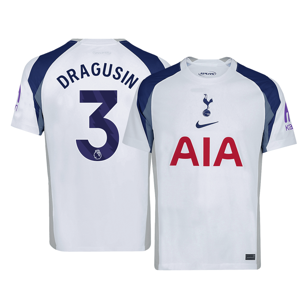 DRAGUSIN #3 Tottenham Hotspur Home Soccer Jersey 2025/26 - Soccerdeal