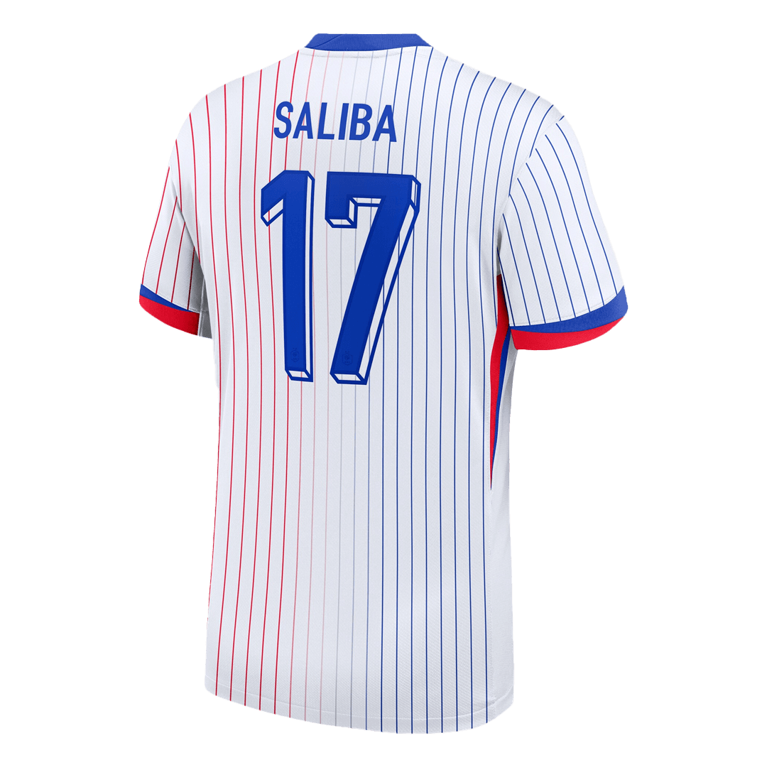 SALIBA #17 France Away Soccer Jersey - Soccerdeal