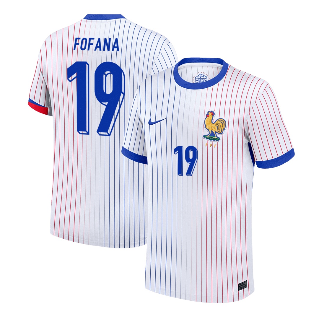 FOFANA #19 France Away Soccer Jersey - Soccerdeal