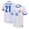 L.HERNANDEZ #21 France Away Soccer Jersey 2024 - Soccerdeal