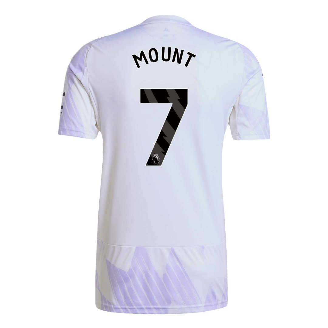 MOUNT #7 Manchester United Away Soccer Jersey 2025/26 - Soccerdeal