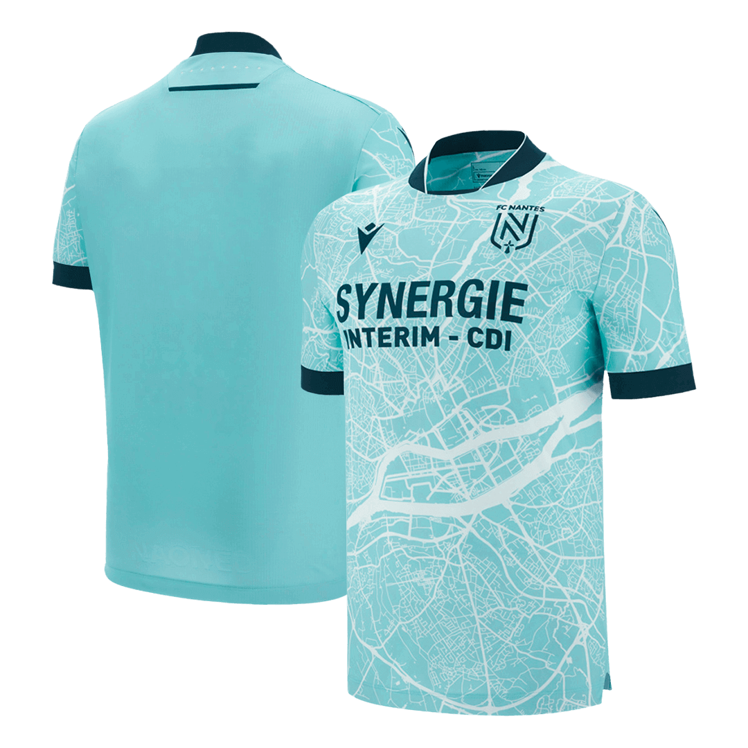 FC Nantes Away Soccer Jersey 2025/26 - Soccerdeal