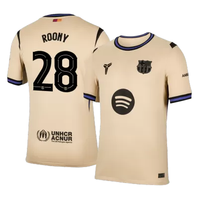 ROONY #28 Barcelona Away Soccer Jersey 2025/26 - Soccerdeal
