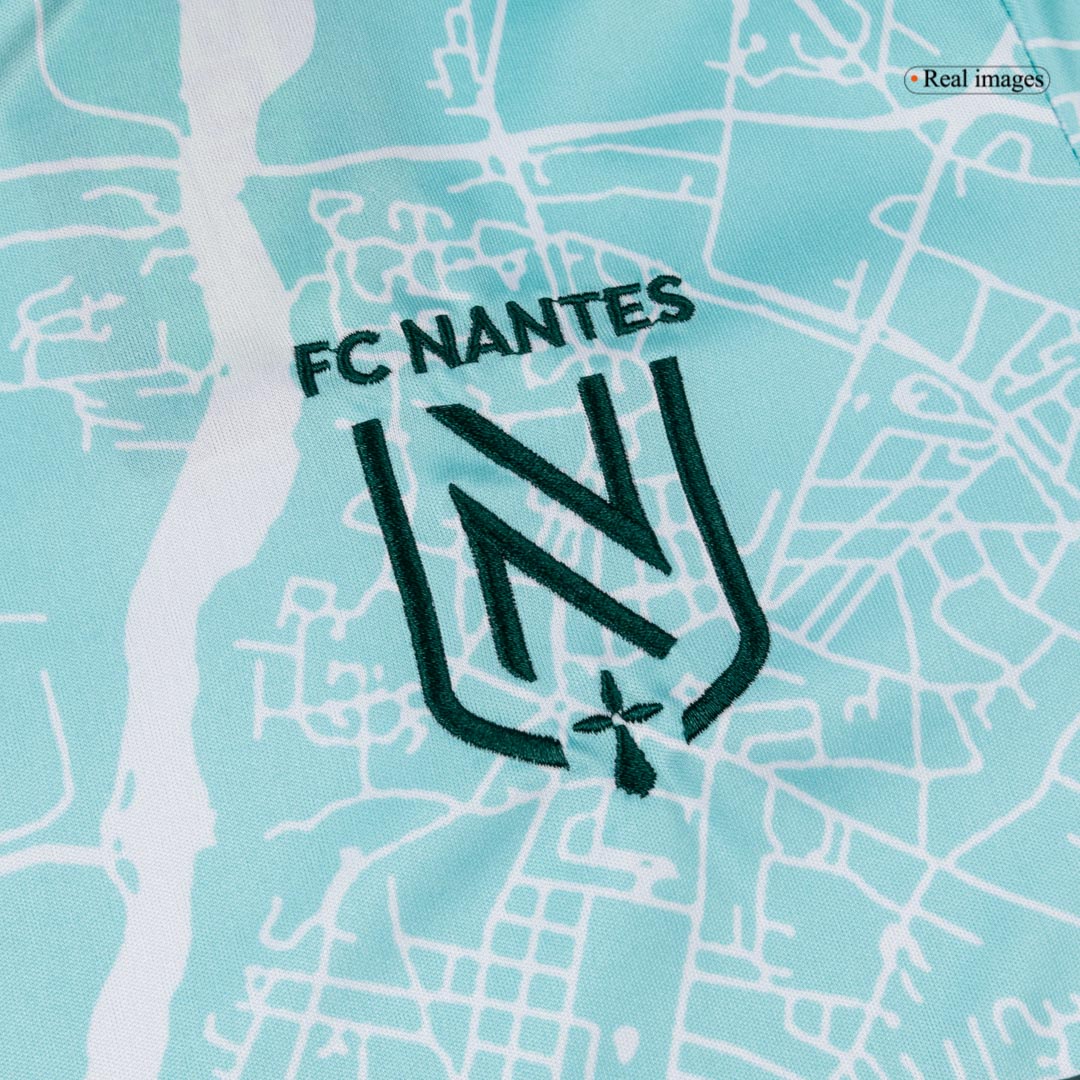 FC Nantes Away Soccer Jersey 2025/26 - Soccerdeal