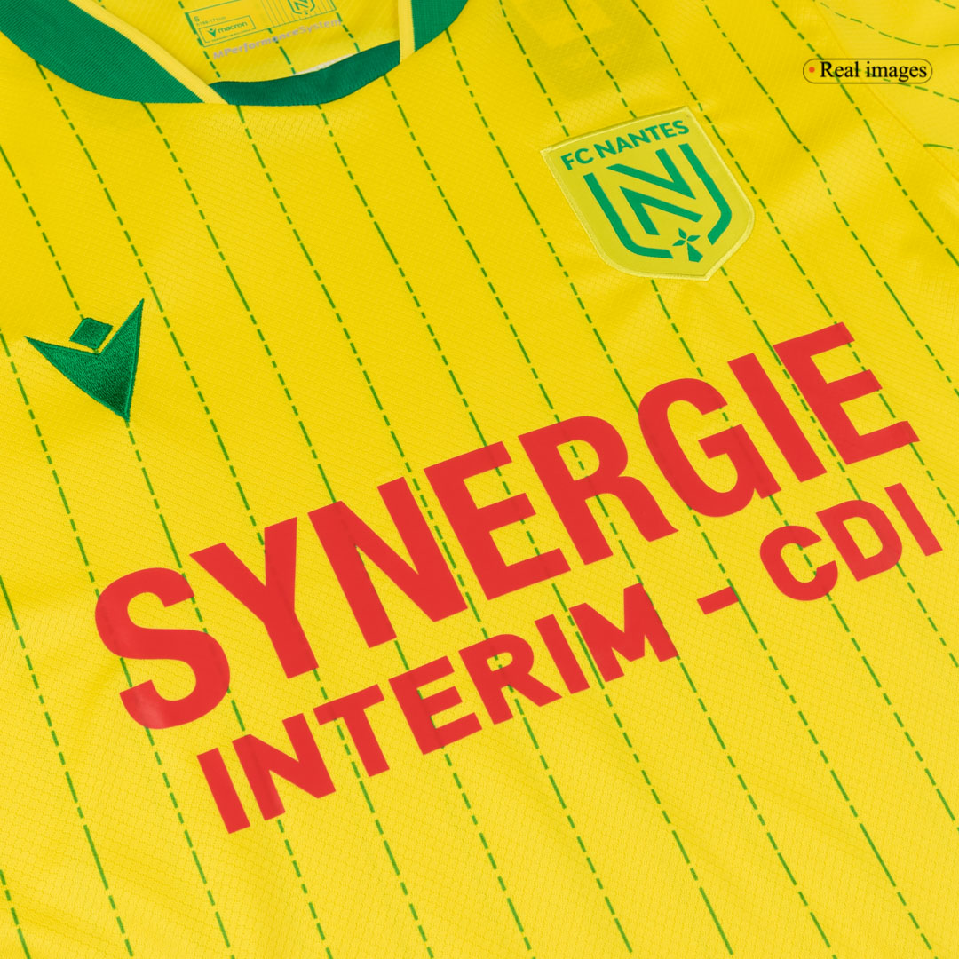 FC Nantes Home Soccer Jersey 2025/26 - Soccerdeal